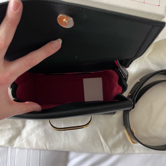 Alexander McQueen Small Double Flap Leather Shoulder Bag - Picture 5 of 16